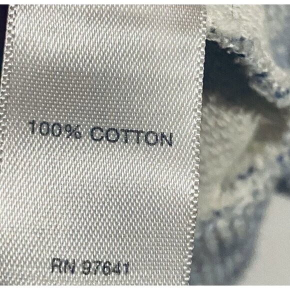 J Jill Pure Jill Sweater Womens Large Heathered Blue Space Dye Boat Neck Boxy - Picture 6 of 8